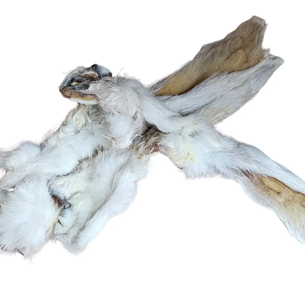 Oreilles de lapin avec fourrure