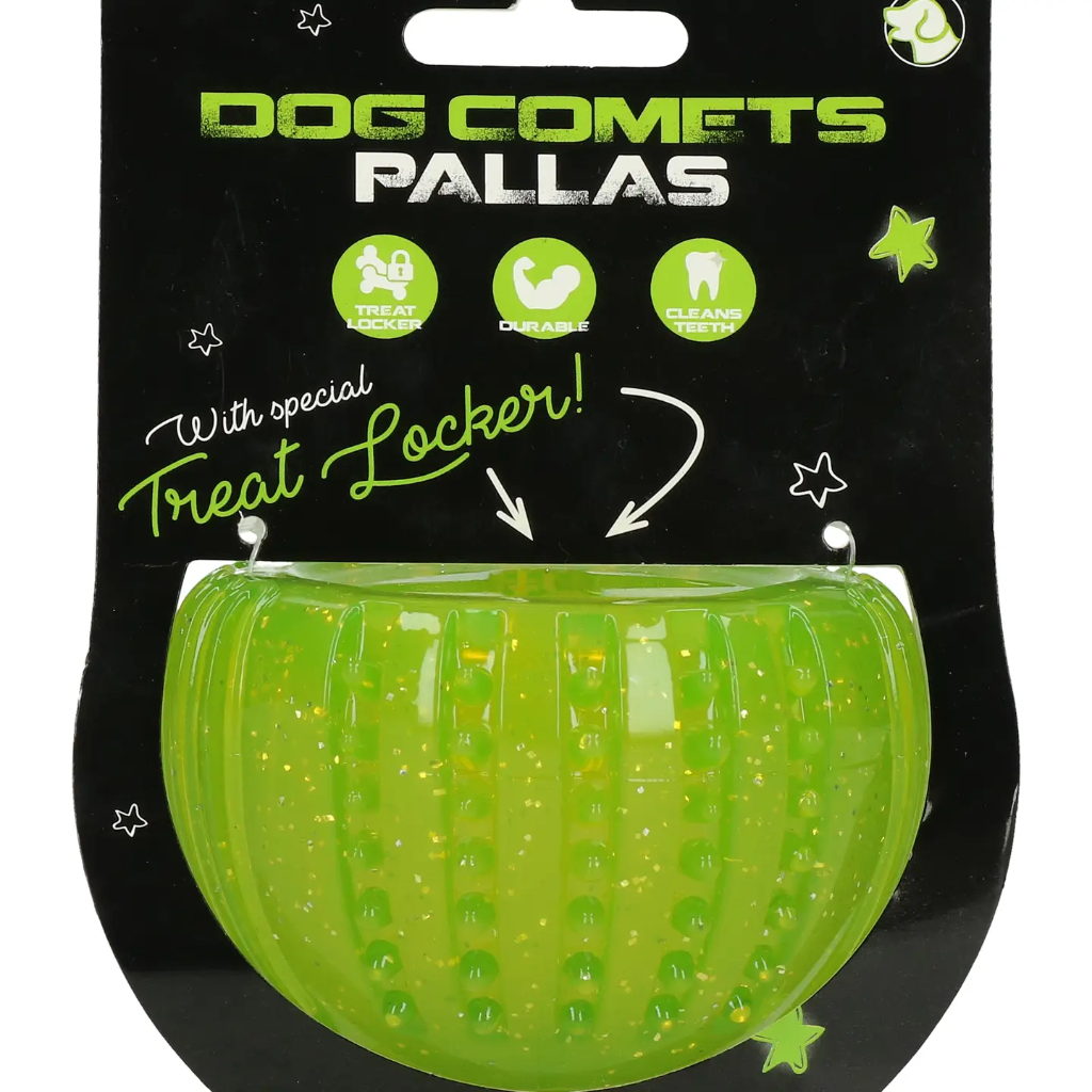 Dog Comets Pallas avec Treat Locker Vert